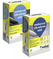 Webercol UltraGres 400, kg. 25, col. grigio